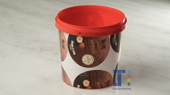 Овальная форма в формовании этикетки с глянцевой поверхностью и шелковой печатью
