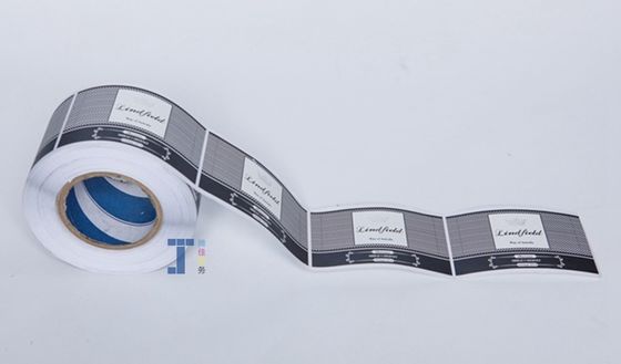 Цифровая печать Круглый прямоугольник Наклейки на винные этикетки Водостойкость