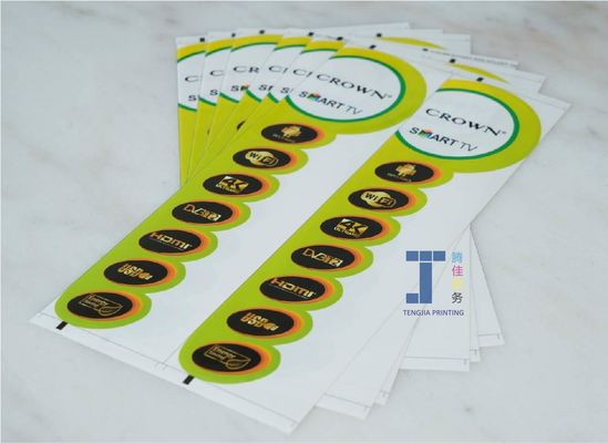 Наклейки для электронных продуктов для внутренних и наружных помещений для профессионального использования
