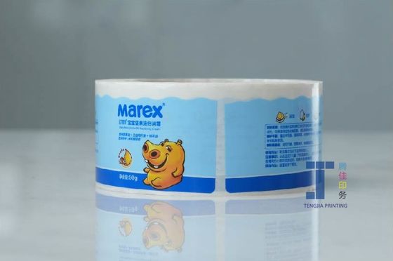 Оффсетное печать Kraft бумаги наклейки этикетки на заказ для упаковки